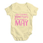 The Best Princesses Are Born In May Baby Unisex Baby Grow Bodysuit