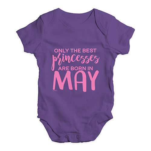 The Best Princesses Are Born In May Baby Unisex Baby Grow Bodysuit