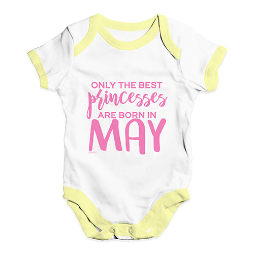 The Best Princesses Are Born In May Baby Unisex Baby Grow Bodysuit