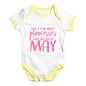 The Best Princesses Are Born In May Baby Unisex Baby Grow Bodysuit