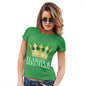 Funny Gifts For Women Meghan and Harry The Royal Wedding Women's T-Shirt Medium Green