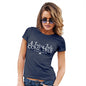 T-Shirt Funny Geek Nerd Hilarious Joke The Royal Wedding A Fairy Tale Come True Women's T-Shirt Large Navy
