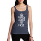 Novelty Tank Top Christmas Royal Wedding Harry Asked Me First Women's Tank Top Small Navy