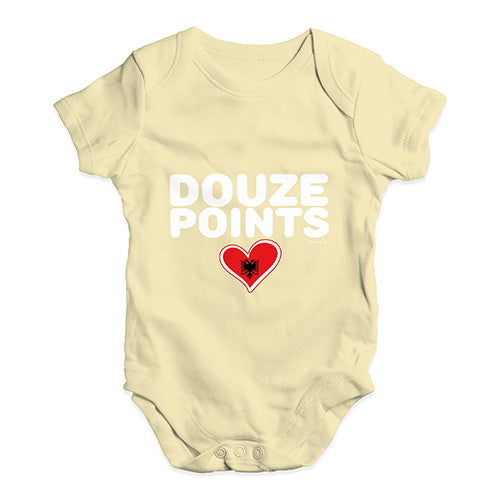 Douze Points Albania Baby Unisex Baby Grow Bodysuit