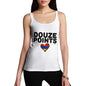 Funny Tank Tops For Women Douze Points Armenia Women's Tank Top Large White