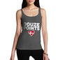 Funny Sarcasm Tank Top Douze Points Denmark Women's Tank Top Small Dark Grey