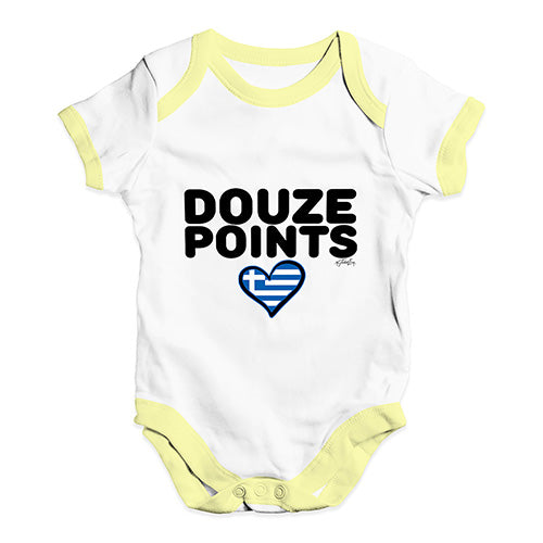 Douze Points Greece Baby Unisex Baby Grow Bodysuit