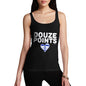 Funny Tank Top For Women Sarcasm Douze Points Israel Women's Tank Top X-Large Black