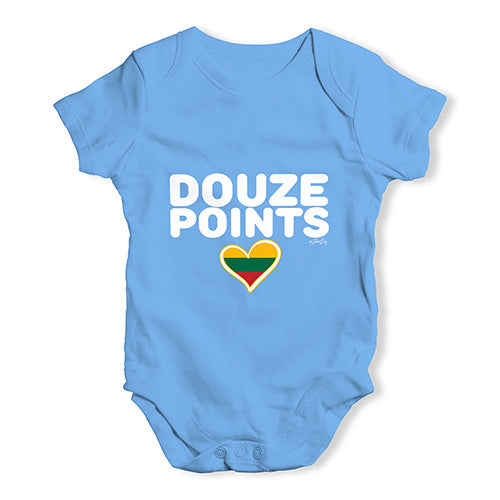 Douze Points Lithuania Baby Unisex Baby Grow Bodysuit