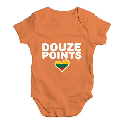 Douze Points Lithuania Baby Unisex Baby Grow Bodysuit