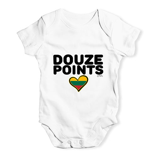 Douze Points Lithuania Baby Unisex Baby Grow Bodysuit