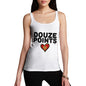 Novelty Tank Top Douze Points Montenegro Women's Tank Top X-Large White