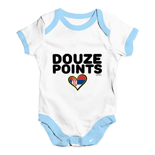 Douze Points Serbia Baby Unisex Baby Grow Bodysuit