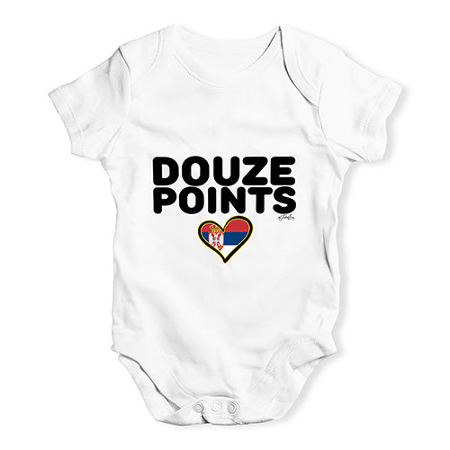 Douze Points Serbia Baby Unisex Baby Grow Bodysuit