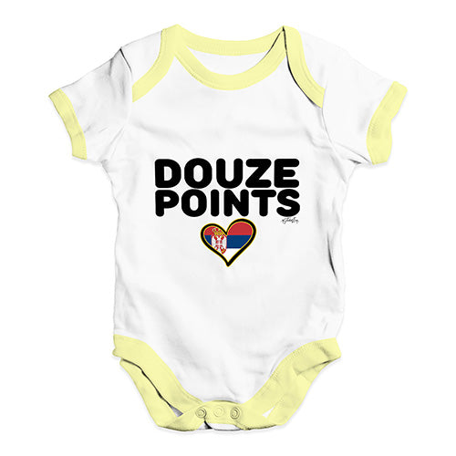 Douze Points Serbia Baby Unisex Baby Grow Bodysuit