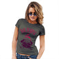 Funny T Shirts For Women Bah Humpug Women's T-Shirt Small Khaki