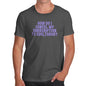 Mens Novelty T Shirt Christmas Cancel My Subscription To Adulthood Men's T-Shirt Medium Dark Grey