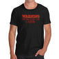 Mens Novelty T Shirt Christmas Contains Memory Loss & Swearing Men's T-Shirt Medium Black
