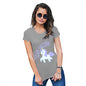 Funny T Shirts For Mom Team Unicorn Women's T-Shirt X-Large Light Grey