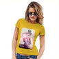 Funny Gifts For Women Mamma's Day Off Women's T-Shirt Medium Yellow