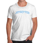 Funny T-Shirts For Guys Jetsetter Men's T-Shirt X-Large White