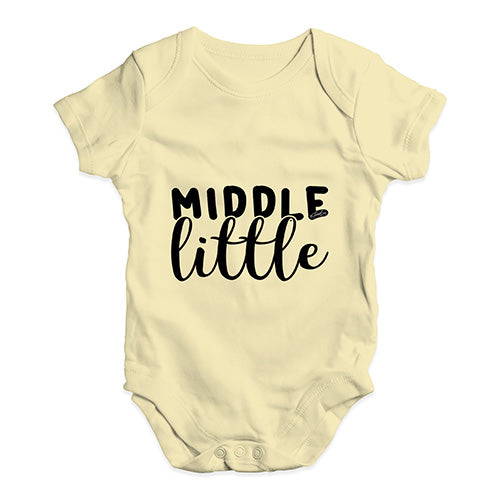 Middle Little Baby Unisex Baby Grow Bodysuit