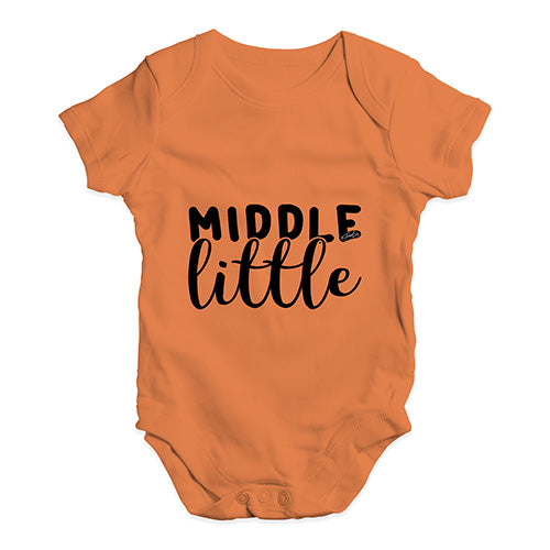 Middle Little Baby Unisex Baby Grow Bodysuit