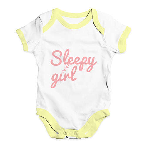 Sleepy Girl Baby Unisex Baby Grow Bodysuit