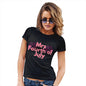 Funny Tshirts For Women Mrs Fourth Of July Women's T-Shirt Medium Black