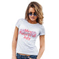 Womens Funny T Shirts Mrs Fourth Of July Women's T-Shirt Medium White