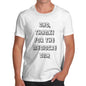 Funny T Shirts For Dad Dad Thanks For The DNA Men's T-Shirt X-Large White