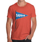 Funny Gifts For Men Daddio Men's T-Shirt X-Large Orange