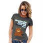 Womens Funny Sarcasm T Shirt Thank For Bearing With Me Dad Women's T-Shirt X-Large Khaki