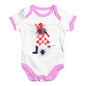 football Soccer Silhouette Croatia Baby Unisex Baby Grow Bodysuit