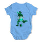 football Soccer Silhouette Saudi Arabia Baby Unisex Baby Grow Bodysuit