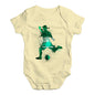 football Soccer Silhouette Saudi Arabia Baby Unisex Baby Grow Bodysuit