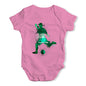 football Soccer Silhouette Saudi Arabia Baby Unisex Baby Grow Bodysuit
