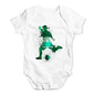 football Soccer Silhouette Saudi Arabia Baby Unisex Baby Grow Bodysuit