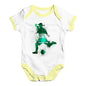 football Soccer Silhouette Saudi Arabia Baby Unisex Baby Grow Bodysuit