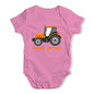 Home Grown Tractor Baby Unisex Baby Grow Bodysuit