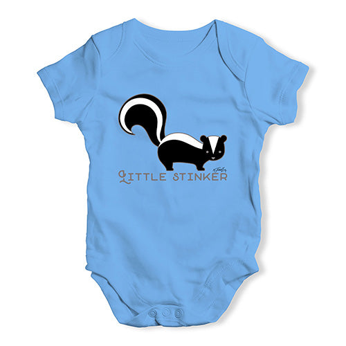 little Stinker Skunk Baby Unisex Baby Grow Bodysuit
