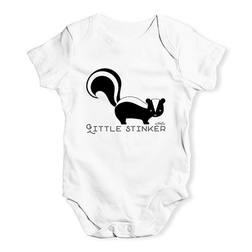 little Stinker Skunk Baby Unisex Baby Grow Bodysuit