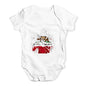 California American Football Player Baby Unisex Baby Grow Bodysuit