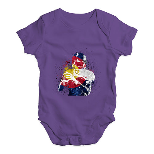Colorado American Football Player Baby Unisex Baby Grow Bodysuit