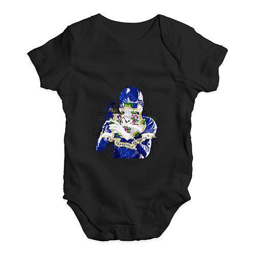 Connecticut American Football Player Baby Unisex Baby Grow Bodysuit