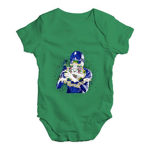 Connecticut American Football Player Baby Unisex Baby Grow Bodysuit