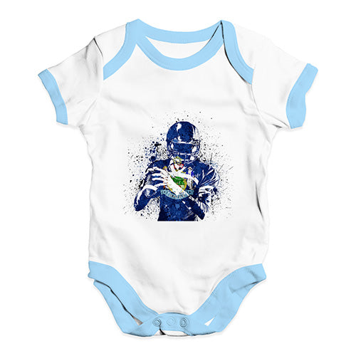 Maine American Football Player Baby Unisex Baby Grow Bodysuit