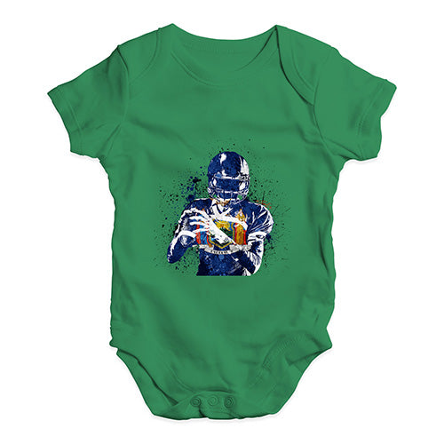 New York American Football Player Baby Unisex Baby Grow Bodysuit