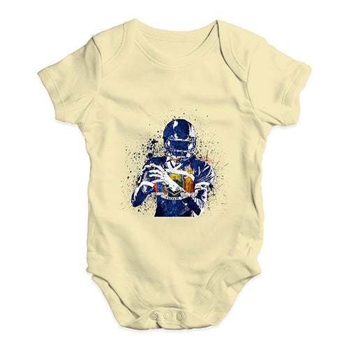 New York American Football Player Baby Unisex Baby Grow Bodysuit
