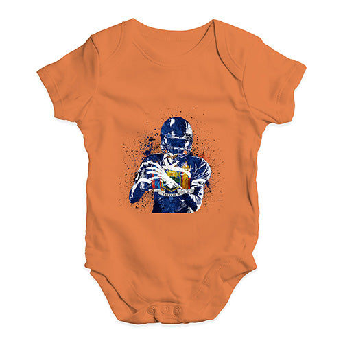 New York American Football Player Baby Unisex Baby Grow Bodysuit